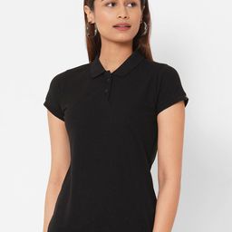 Wear Your Opinion Women Polo Collar T-shirt-image-13