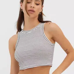 StyleCast x Revolte Striped Crop Top-picture-39