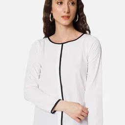 ALL WAYS YOU Long Sleeves Crepe Top-image-80