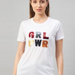 Austin wood Print Cotton Top-image-32