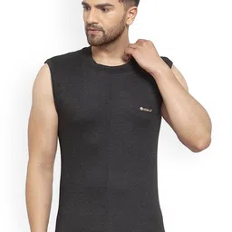 UZARUS Round Neck Sleeveless Cotton Thermal Top-image-83