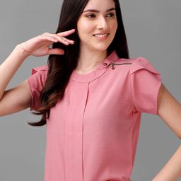Kinjo Zip Detailing Regular Top-image-70