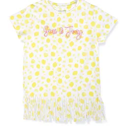 Gini and Jony Girls Conversational Printed Cotton Top-image-40