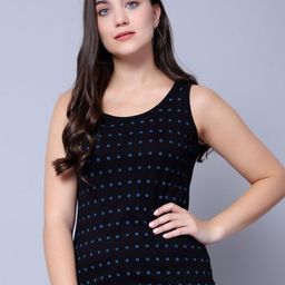 DIAZ Conversational Printed Sleeveless Tank Top-image-74