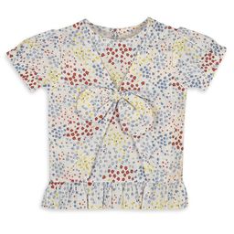 My Milestones Floral Print Cotton Top-image-7