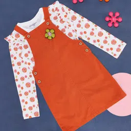 Pantaloons Junior Girls Floral Printed Cotton Top-image-28