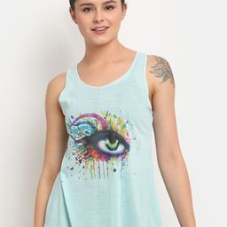 VIMAL JONNEY Green Tank Top-image-18