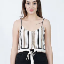 angloindu Striped Regular Top-image-19