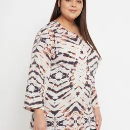 VINAAN Abstract Printed Top-picture-30