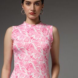 TANDUL Geometric Print Top-image-39