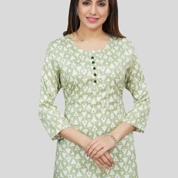 Saree Swarg Geometric Printed Kurti-picture-12