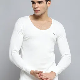 Monte Carlo Men Ribbed Round Neck Full Sleeves Thermal Top-picture-11