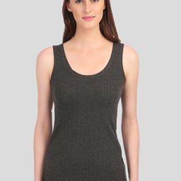 NEVA Women Black Striped Slim-Fit Thermal Top-image-0