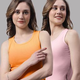 FBAR Pack Of 2 Cotton Tank Top-image-81