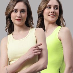 FBAR Pack Of 2 Bio Wash Skin Friendly Cotton Tank Top-image-139