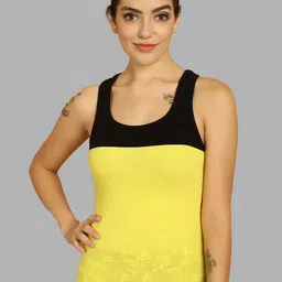 Friskers Colourblocked Pure Cotton Tank Top-image-59