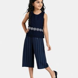 Peppermint Girls Floral Embroidered Cotton Top-image-94