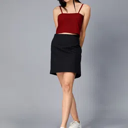 Mad Over Print Sleeveless Crop Fitted Top-image-16