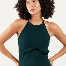Athena Halter Neck Ruffles Regular Top-picture-27