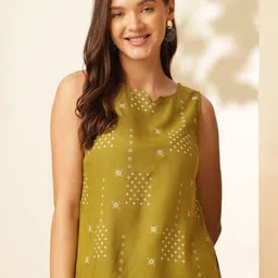 Anouk Geometric Print Top-picture-14