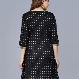 SIPET Ethnic Motifs Printed A-Line Kurti image 2