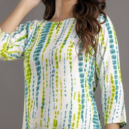 Shedika Print Flutter Sleeve Top image 3