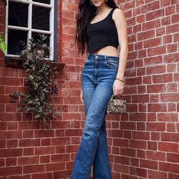 Berrylush Square Neck Tank Crop Top-image-2