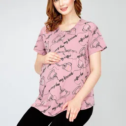 Zeyo Floral Print Cotton Top-picture-48