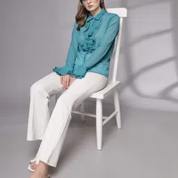 Freehand by The Indian Garage Co Shirt Style Top-picture-14