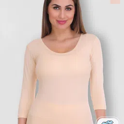 SELFCARE Pack Of 2 Round Neck Thermal Tops-image-49
