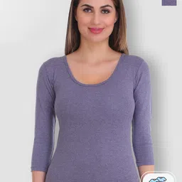 SELFCARE Pack Of 2 Round Neck Thermal Tops-image-61