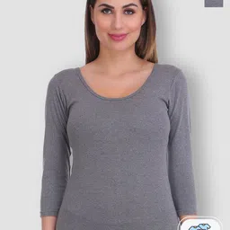 SELFCARE Women Pack Of 2 Round Neck Thermal Tops-image-104