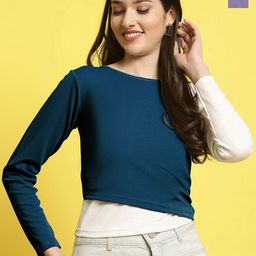 Fabflee Pack of 2 Solid Tops-image-57