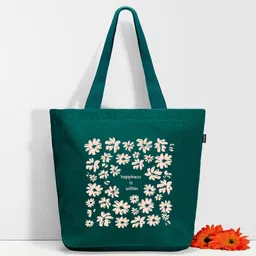 EcoRight Floral Printed Oversized Shopper Tote Bag-32