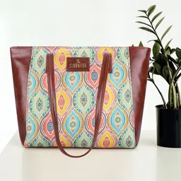 THE CLOWNFISH Floral Printed Leather Shoulder Bag-24