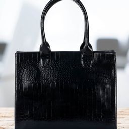 MINI WESST Bag It Up Textured Oversized Structured Shoulder Bag-image-35