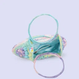 Magic Needles Self Design Hexagon Handheld Bag image 4