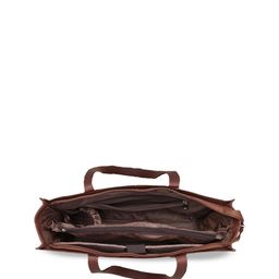ZOUK Geometric Printed Structured Tote Bag image 5