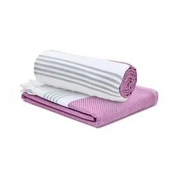 The Better Home Purple 2 Cotton 200 GSM Bath Towel-image-30