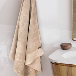 Sassoon Brown Cotton 650 GSM Bath Towel-image-24