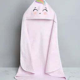 Fancy Fluff Pink & Black Printed Bamboo 400 GSM Bath Towel-image-21