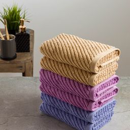 Nautica Set Of 6 Solid Pure Cotton 600 GSM Hand Towels-9