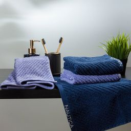 Nautica Set Of 4 Solid Pure Cotton 600 GSM Hand Towels-10