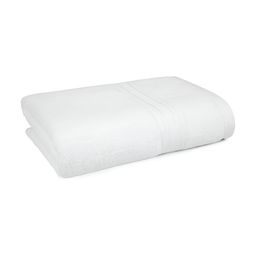 MYTRIDENT Classic White Pure Cotton 525 GSM Bath Towel-13