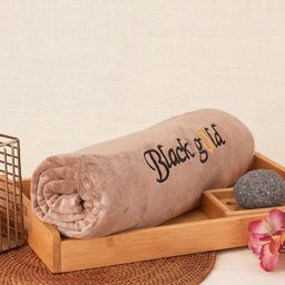 Black gold Premium Brown 2 Pieces 400 GSM Microfiber Quick Dry Lightweight Bath Towels-image-97
