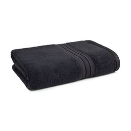 MYTRIDENT Classic Black 525 GSM Pure Cotton Super Soft Bath Towel-image-26
