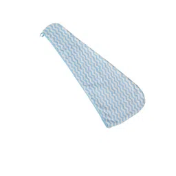 Black gold Zig Zag Design 400 GSM Pure Cotton Hair Draper-image-9