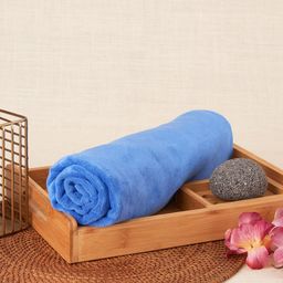Black gold Classic Blue 4 Pieces 300 GSM Microfibre Quick Dry Bath Towels-image-76