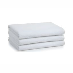 UrbanArts White 3 Pcs Terry Cotton 400 GSM Bath Towels-image-42