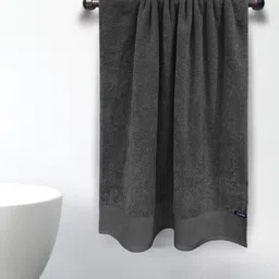 Myntra Elegant Homes Grey Cotton 650 GSM Bath Towel-image-71